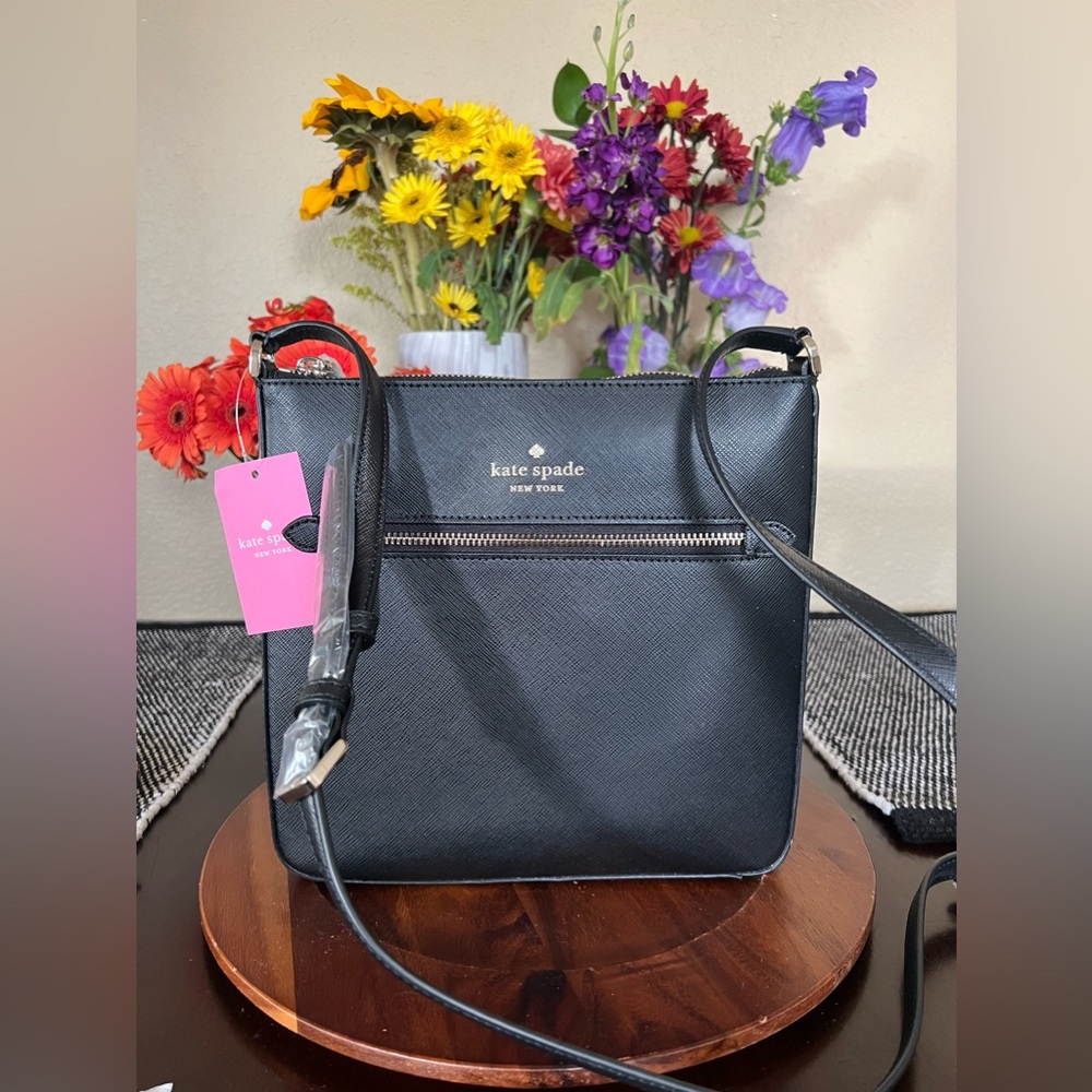 NWT Kate Spade Black Crossbody